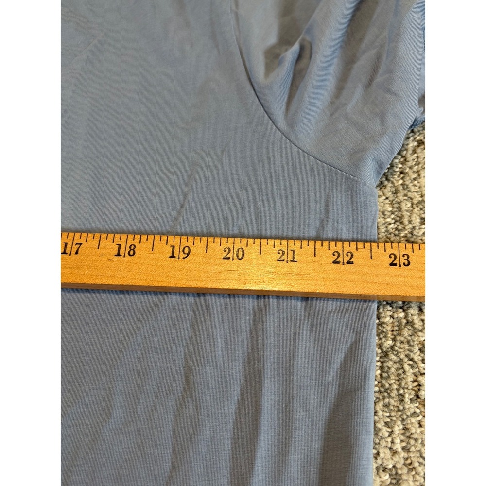 NWT Public Rec Go To Performance Vee Men XL Blue V-Neck Pima Cotton T-Shirt - Picture 8 of 9